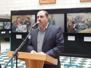 السيد تيسير نصرالله، عضو المجلس الوطني الفلسطيني، ورئيس مجلس إدارة مركز يافا الثقافي