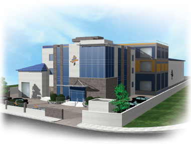 المبنى الجديد لمصنع بوظة الأرز في المنطقة الصناعية الشرقية