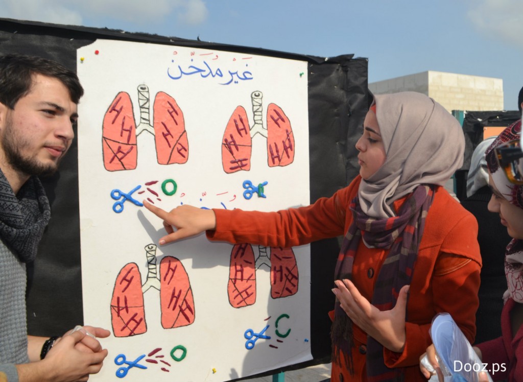 عرضت العديد من الوسائل الإيضاحية بمضار التدخين على صحة الإنسان