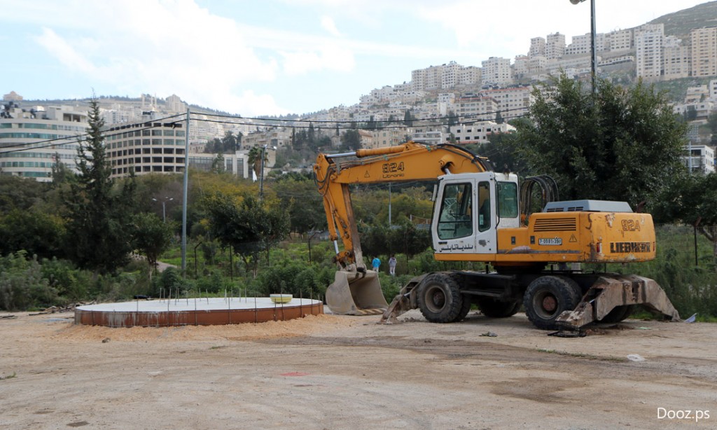 بدأت البلدية عملها بالزاوية الأوروبية من الحديقة، على أن يتم البدء بالزوايا الأخرى بعد تجهيزها