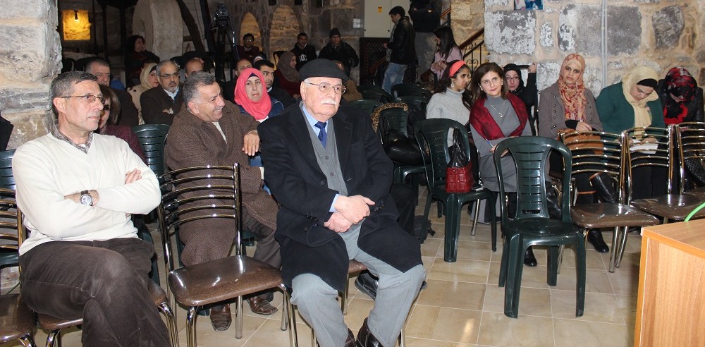 امتلأت قاعة مركز أوتار بالحضور من نابلس وخارجها