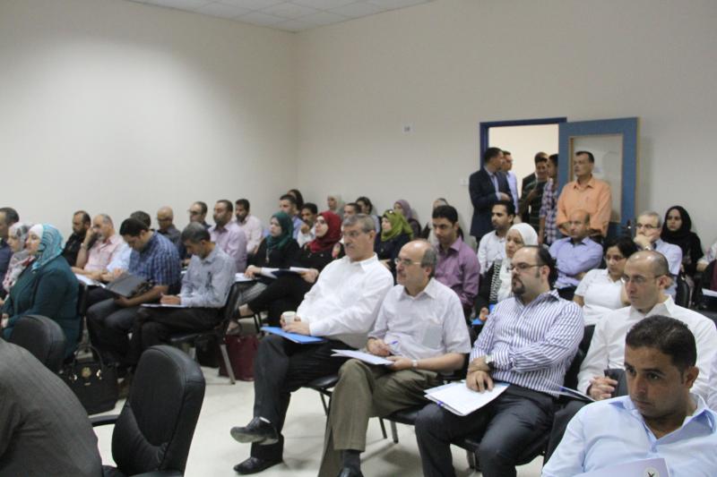حضر الافتتاحية بسام كورت القائم بأعمال مدير مكتب USAID
