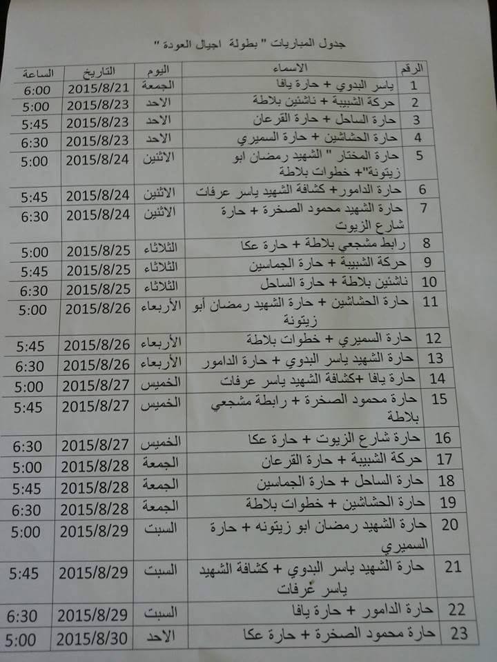 اجيال العودة