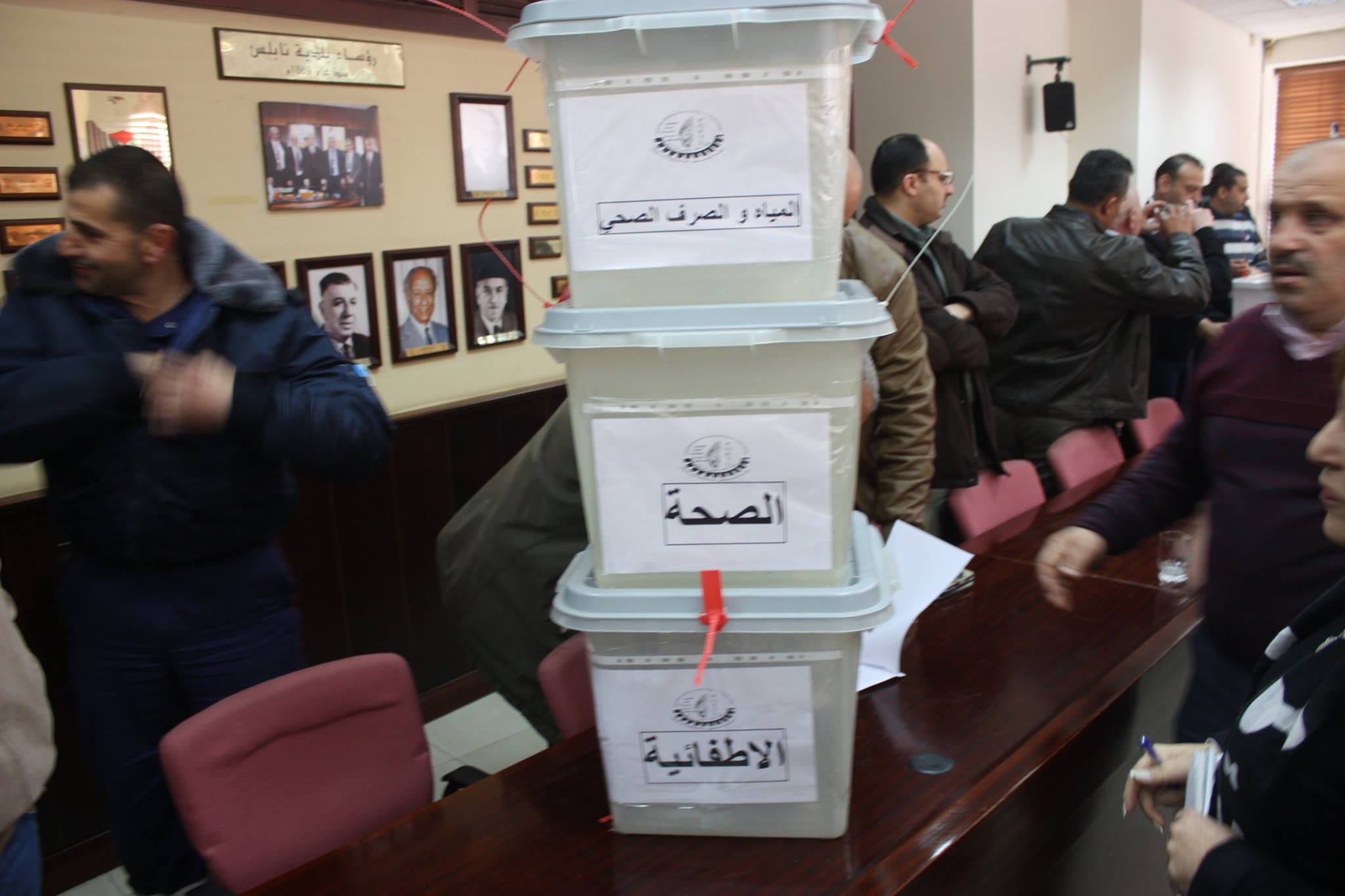 نقابة العاملين في بلدية نابلس5