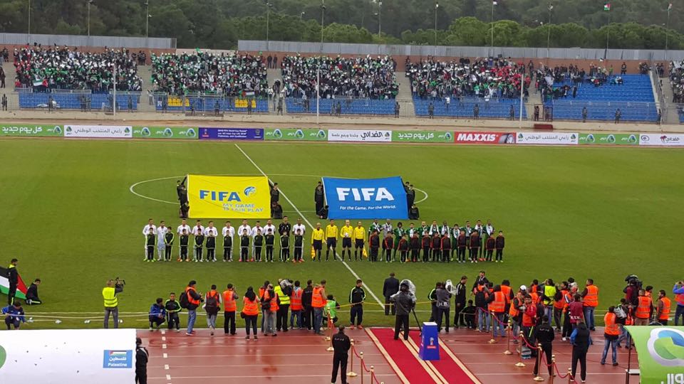 منتخب فلسطين ينتزع نقطة ثمينة من لقاء السعودية