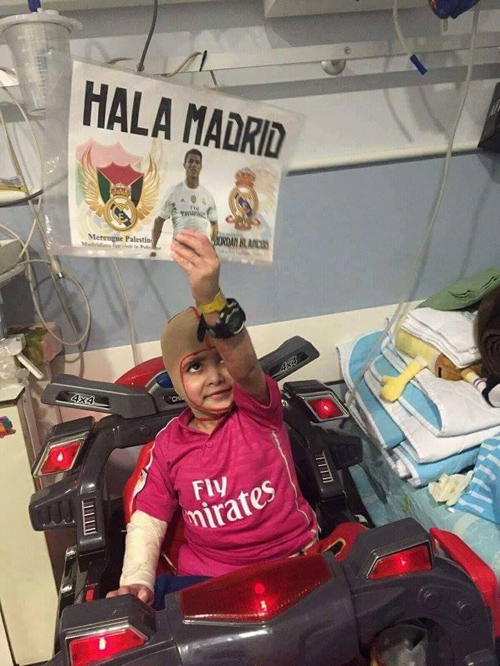 ريال مدريد سيستقبل الطفل دوابشة من نابلس