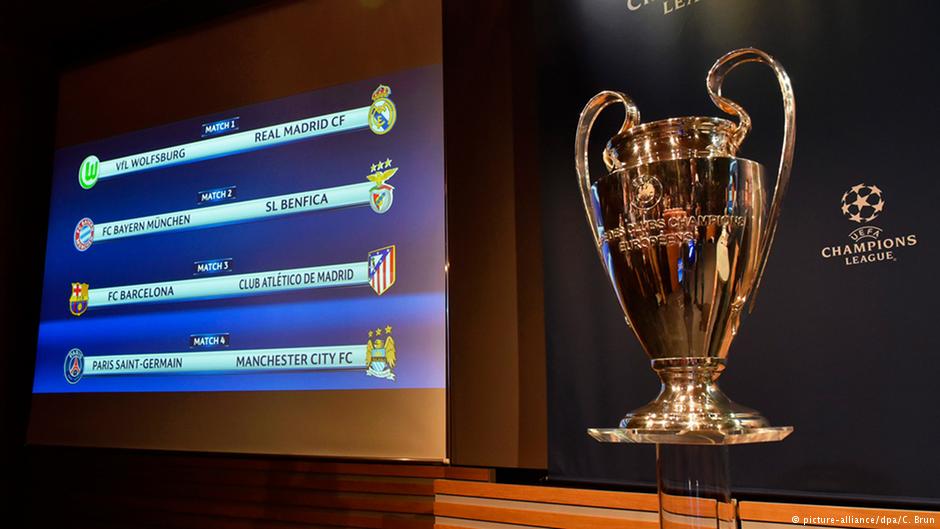 الإعلان عن قرعة ربع نهائي دوري أبطال أوروبا