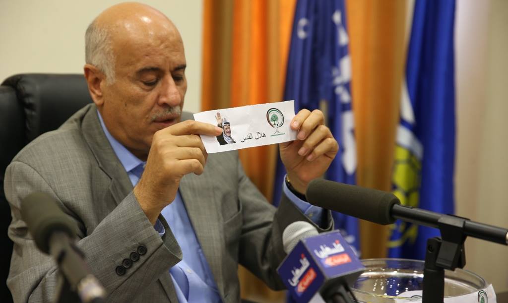 مؤتمر هام للرجوب عن المباريات في المستوطنات الأربعاء