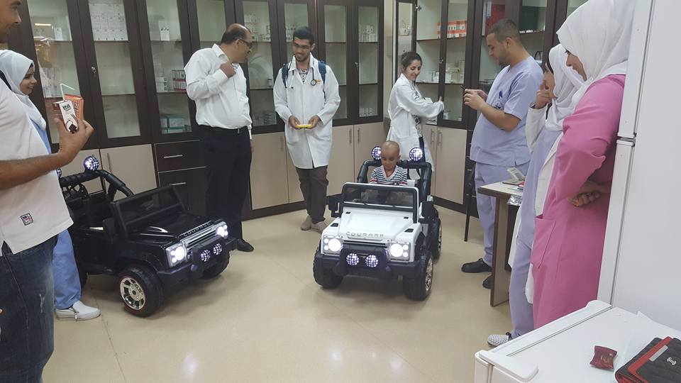 مبادرة من طلبة طب النجاح للأطفال المرضى