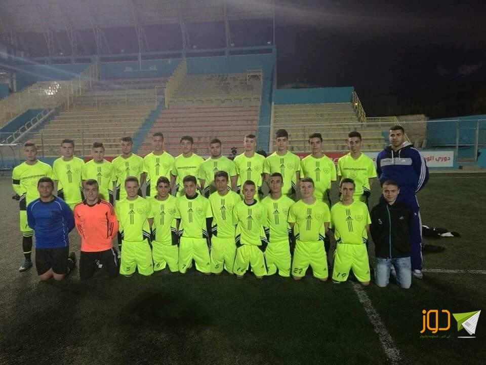 شباب نابلس يتأهل لنهائي كأس فلسطين للناشئين