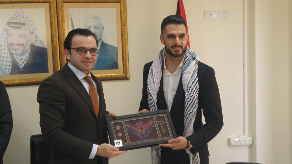 تعيين الفنان يعقوب شاهين سفيراً لبيت لحم