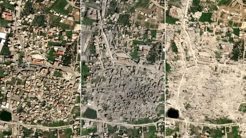 على غرار غزة.. صور فضائية تكشف 
