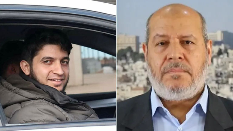 ارتقاء نجل خليل الحية جراء قصف إسرائيلي بغزة