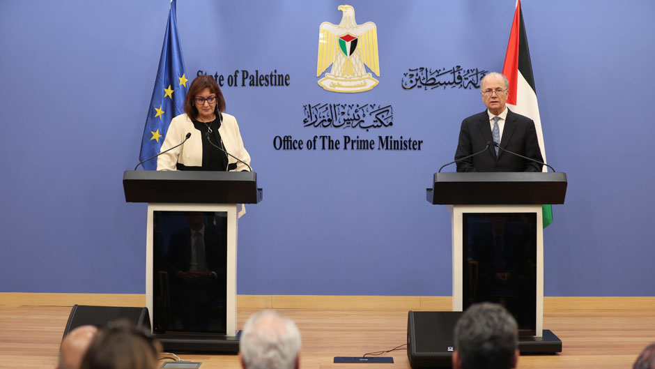 مصطفى: تحقيق الأمن والسلام في المنطقة يكون بتجسيد الدولة الفلسطينية