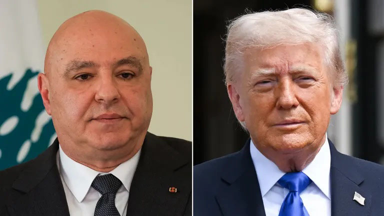 عون يلتقي ترامب لبحث سلاح الحزب والانسحاب الإسرائيلي